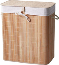 Tvättkorg Bambu 50 x 30 x 60 cm